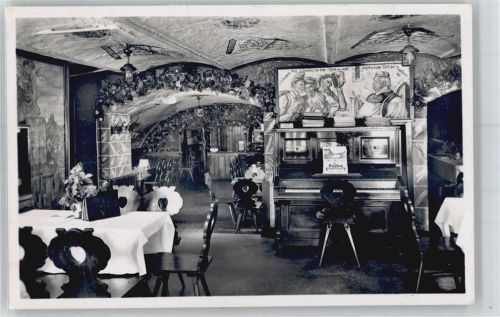 65385 W6220 Assmannshausen Gebrauchsspuren Hotel, Restaurant Nassauer Hof