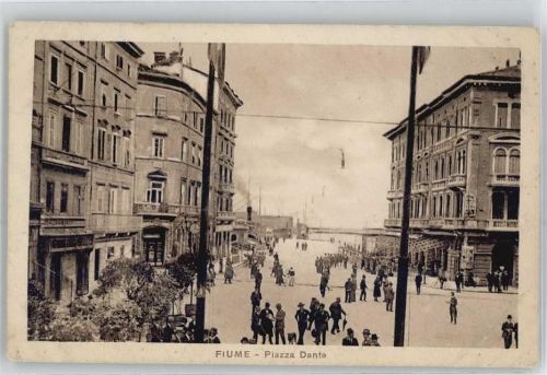 Rijeka Fiume - Piazza Dante