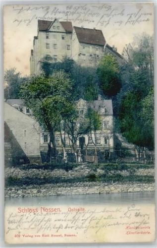 01683 O8255 Nossen Künstlerkarte Schloss