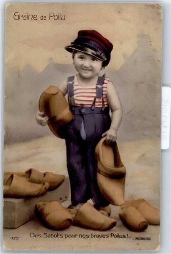 Verlag Patriotic 1123 , Holzschuhe