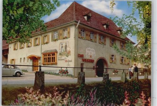 Kandern Gasthaus zur Weserei