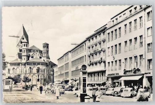 Köln Stadt Apostel Kirche Straßenbahn Handlung