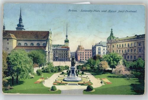 Brno Lazansky-Platz, Kaier Josef-Denkmal