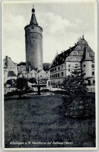 Kitzingen Marktturm Rathaus