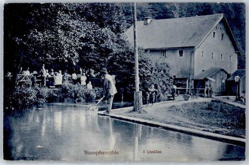 91327 W8556 Stempfermühle , Oberfr Gebrauchsspuren