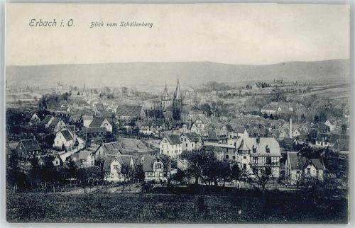 Erbach Blick vom Schollenberg