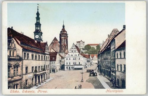01796 O8300 Pirna - Marktplatz