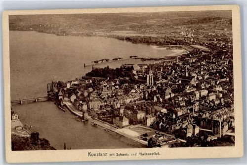 Konstanz Fliegeraufnahme