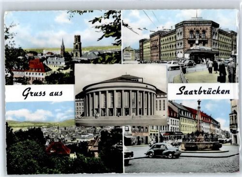 Saarbrücken Leporello, Teilansichten