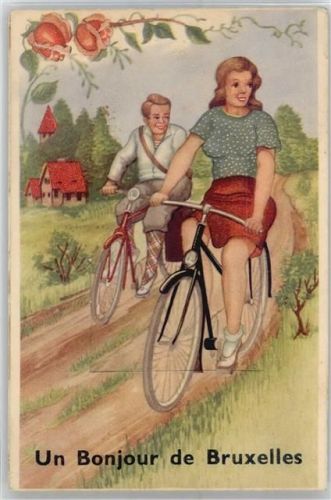 Brüssel Bruxelles - Leporello, Fahrrad