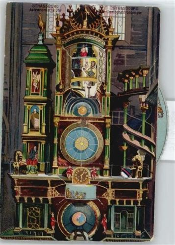 Strasbourg Leporello, Astronomische Uhr, Münster