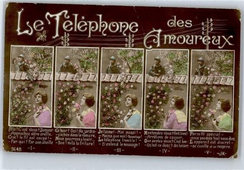 Verlag JK Nr. 9649 , Telefon der Liebe