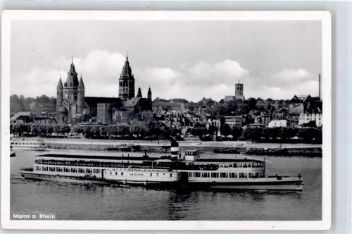 Mainz 1950 Raddmapfer Kirche