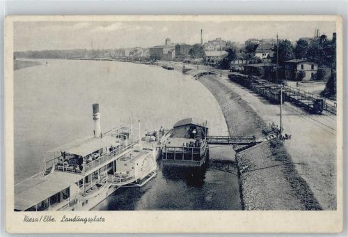 Riesa Dampfer Landungsplatz