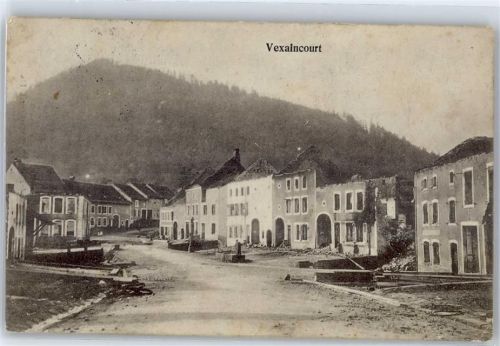 Vexaincourt 1915 Feldpost WK I
