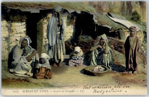 Alger Hütten der Nomaden