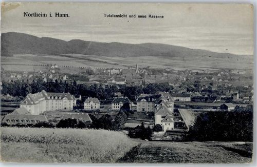 Northeim 1917 Kaserne Kirche Feldpost WK I