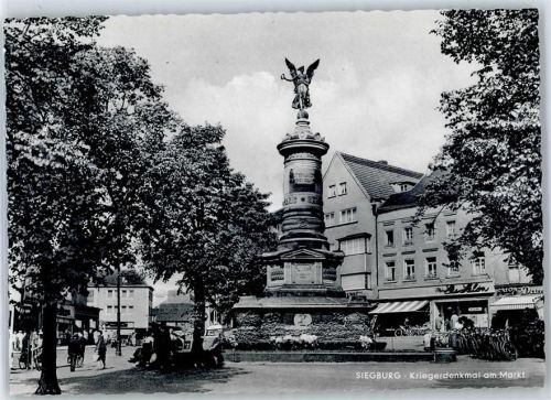 Siegburg Kriegerdenkmal am Markt