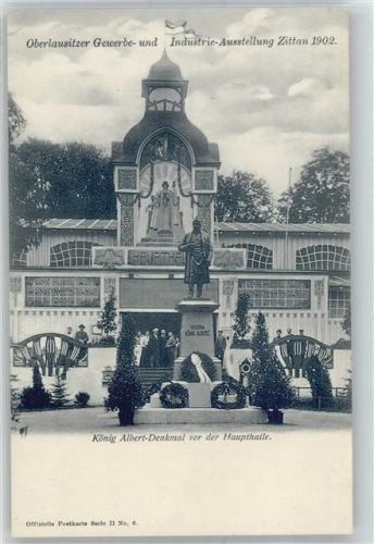 Zittau König Albert-Denkmal