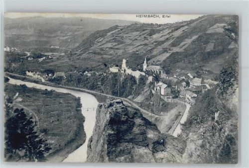 52396 W5169 Heimbach , Eifel - Luftaufnahme