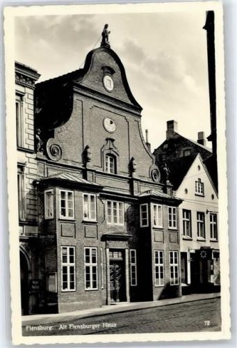 24937 W2390 Flensburg - Teilansicht, Alt Flensburger haus