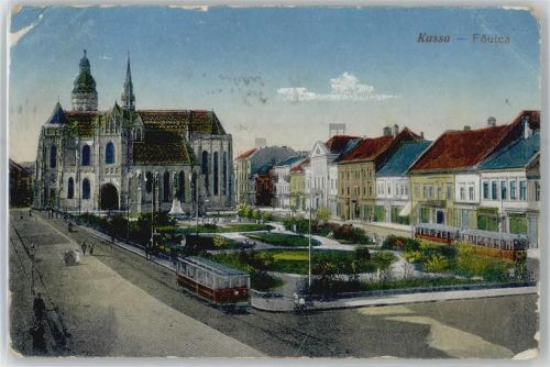 Kosice Kaschau Gebrauchsspuren Straßenbahn, Foutca