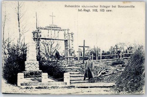 08250 Bouconville - Ruhestätte sächsischer Krieger