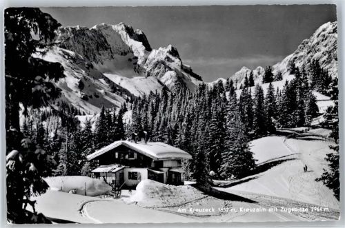 Kreuzalm Winter-Landschaft