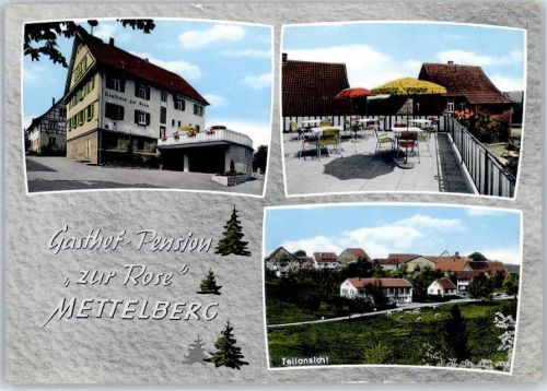 71540 W7157 Mettelberg - Gasthaus Pension zur Rose Terrasse