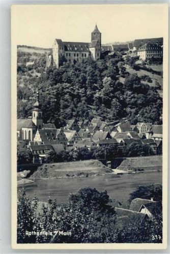 97851 W8774 Rothenfels , Unterfr - Stadtbild