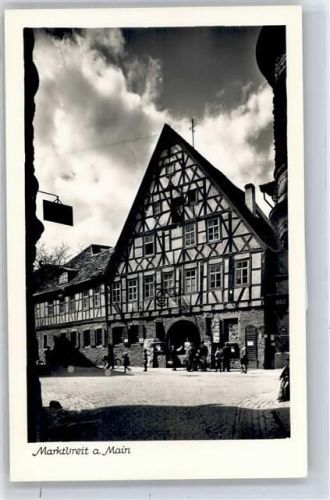 Marktbreit Hotel Löwen, Fachwerk