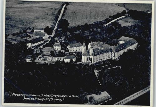 97855 W8771 Trennfeld - Schloss Tiefenstein , Fliegeraufnahme