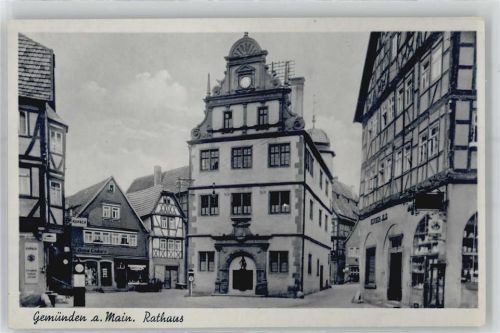 97737 W8780 Gemünden a. Main - Rathaus