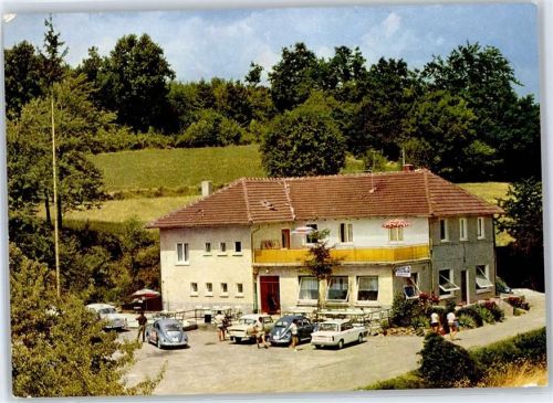 Waldkatzenbach 1967 Gasthaus Pension zur Turmschänke