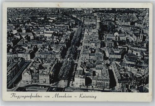68159 W6800 Mannheim - Kaiserring, Flugzeugaufnahme
