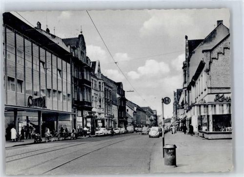 40721 W4010 Hilden - Mittelstraße mit Central-Kaufhaus