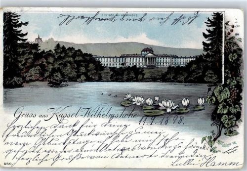 Hanau 1898 Schloss Wilhelmshöhe Kassel