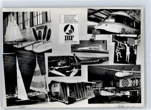 Berlin, unsortiert 1973 Internationale Boots- und Freizeitschau