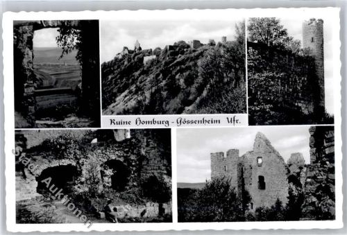 97780 W8781 Gössenheim - Ruine Homburg