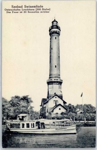 Osternothafen Leuchtturm Schiffspost