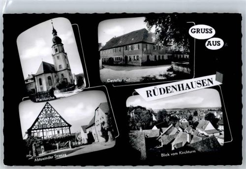 Rüdenhausen Pfarrkirche, Casteller Hof, Fachwerkaus