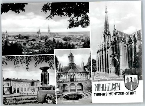 Mühlhausen Bahnhof, Popperöder Quelle, Marienkirche