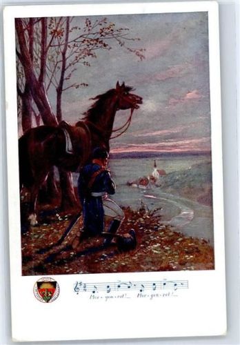 Morgenrot Soldat Pferd Deutscher Schulverein