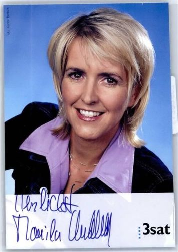 Originalunterschrift Unkelbach, Monika Foto-Karte