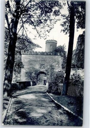 Bielefeld 1914 Eingang zur Burg Sparenberg
