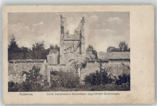 Auberive Zerstörung