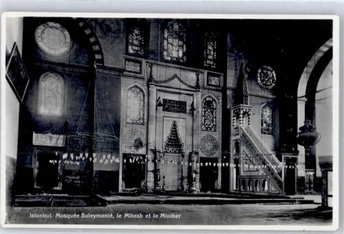 Konstantinopel Mosquee Suleymanie