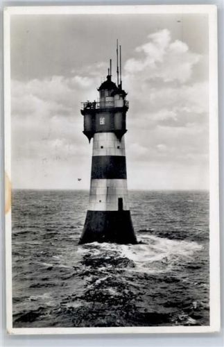 Bremerhaven Rotesand-Leuchtturm an der Wesermündung