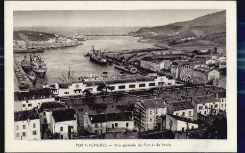 Vendres Hafen