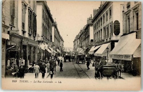 Tours Straße La Rue Nationale